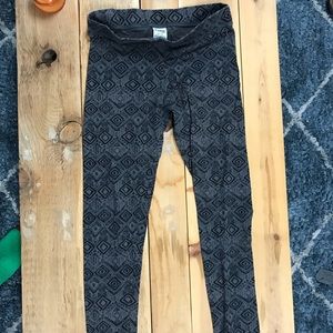 PINK patterned cotton leggings